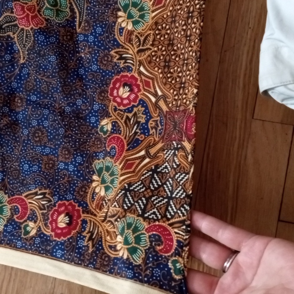 Batik tablecloth rectangular - Picture 4 of 5
